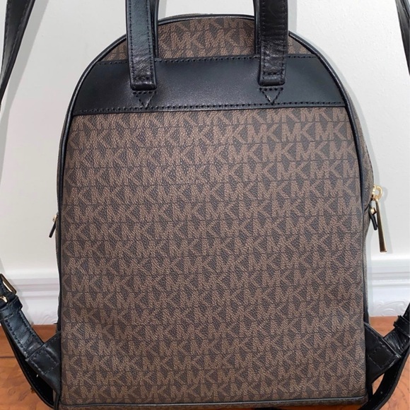 Michael Kors Rhea Signature Backpack - Picture 4 of 10